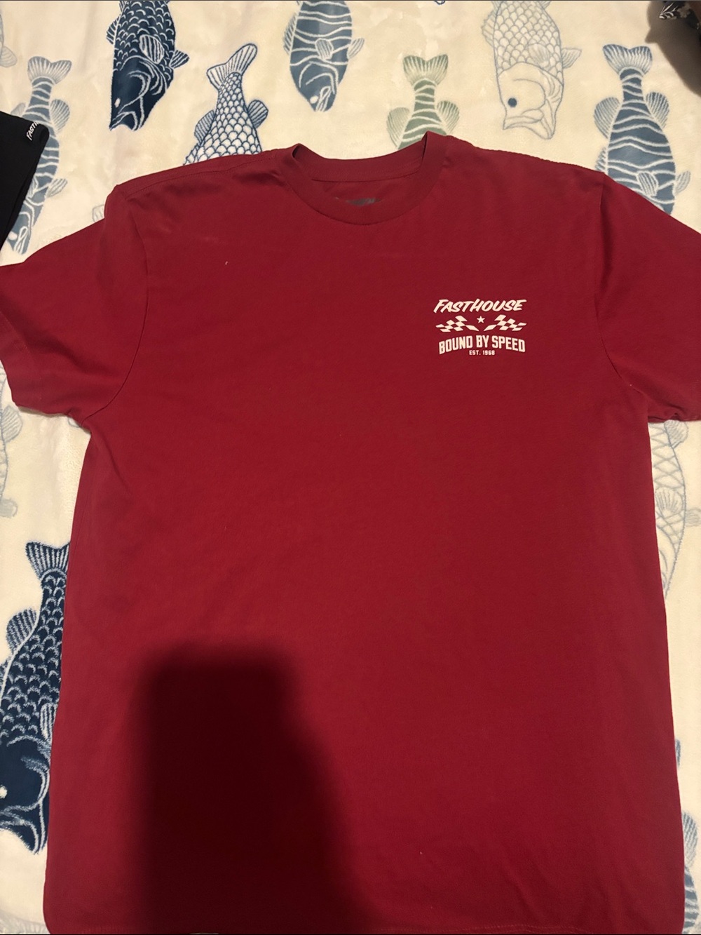 Fasthouse Men’s Crimson 'Bound By Speed' Short Sleeve Tee